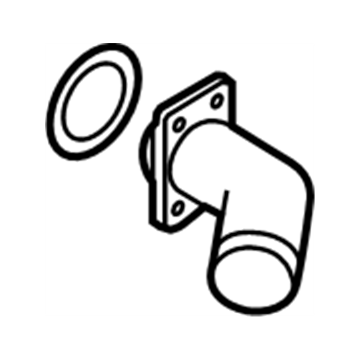 Infiniti 21512-1BA0A Pipe Assembly-Rad, Inlet