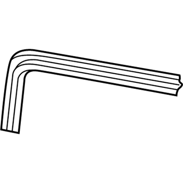 Mopar 55176430AD Molding-Windshield GARNISH