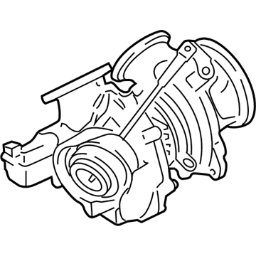 BMW 11-65-7-646-094 Exchange-Turbo Charger