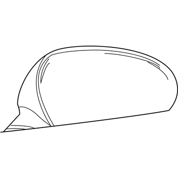 Mopar 1GE19FFBAE Outside Rear View Mirror