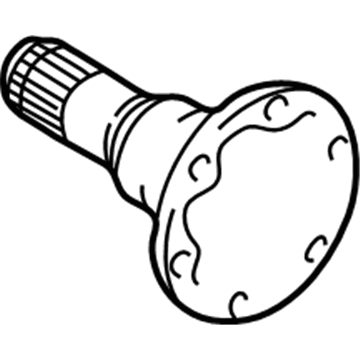 BMW 33-13-1-428-250 Drive Flange Output