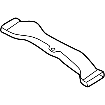 Infiniti 27931-5NA0A Duct-Floor, Rear Air Conditioner