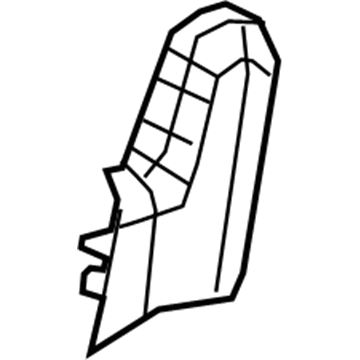 Mopar 1AL95BD1AA Cover-RECLINER Seat