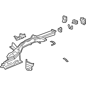 Honda 65660-TWA-305ZZ Frame, L. RR.