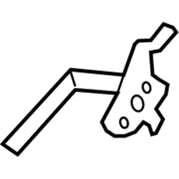 Honda 68260-T0G-A00ZZ Hinge Complete L, Tail Gate