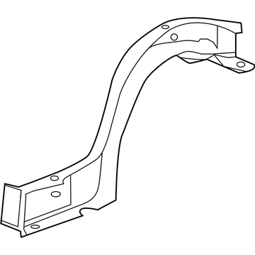 Mopar 68028894AG Rail-Rear