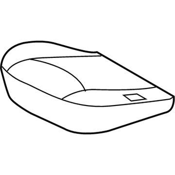 Toyota Genuine 71612-0R010 Seat Cushion Pad Toyota Genuine 71612-0R010 Seat Cushion Pad