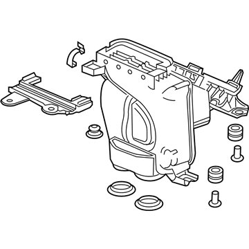 Honda 17201-5BA-A00 Set, Air/C Case