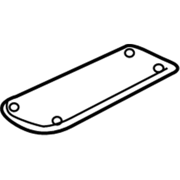 Acura 46435-SK7-010 Bracket, Right Rear Brake Hose (Disk)