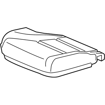 Honda 81137-T3L-A01 Pad, Right Front Seat Cushion
