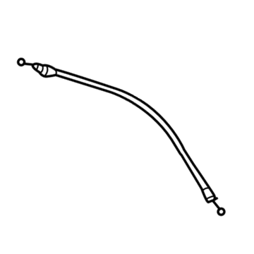 Toyota 69750-60030 Cable Assembly, Front Door