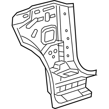 Mopar 68273024AA Panel-COWL Side