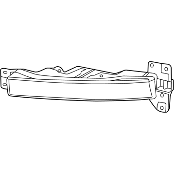 Mopar 68214427AA Front Fog Lamp