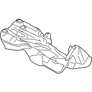 BMW 32-10-6-882-183 Steering Box Heat Resistant Plate