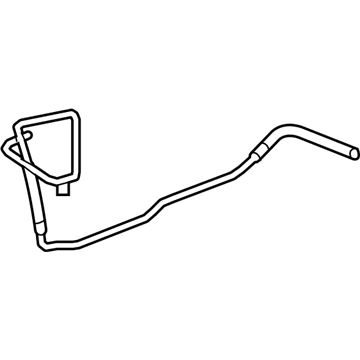 Genuine GM Parts 22915139 Power Steering Gear Outlet Hose 