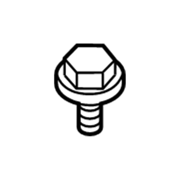 BMW 07-14-7-212-669 Oval-Head Screw With Washer