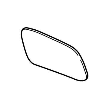 BMW 51-16-9-880-023 MIRROR GLAS HEATED PLANE LEF