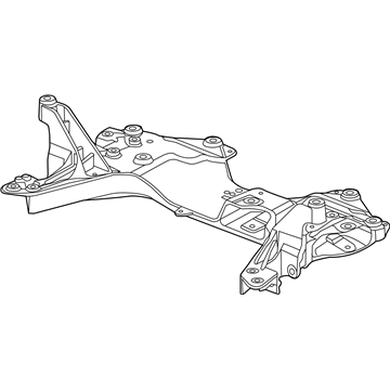Mopar 68080592AD CROSSMEMB-Front Suspension