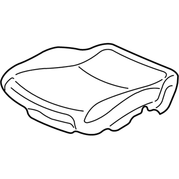 Honda Genuine 81731-S9V-A34ZA Seat Cushion Trim Cover Left Middle Honda Genuine 81731-S9V-A34ZA Seat Cushion Trim Cover Left Middle