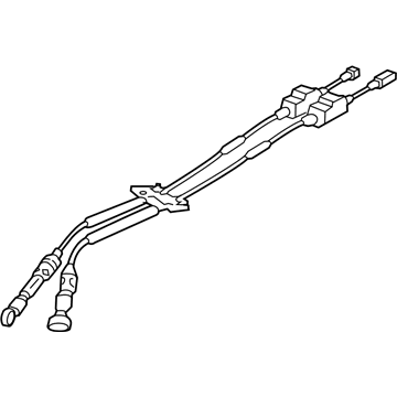 Genuine Hyundai 43794-23000 Manual Transmission Lever Cable Assembly 