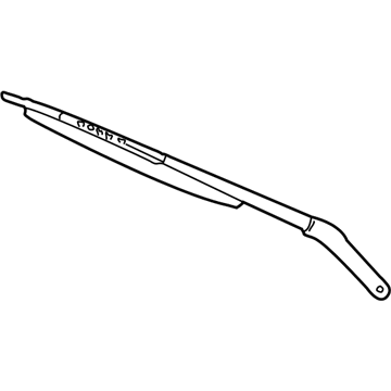 BMW 61-61-7-075-612 Right Passenger Windshield Wiper Arm