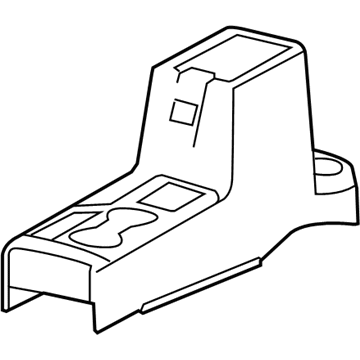 Mopar 1NJ62DK2AA Console-Base