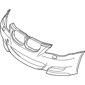 BMW 51-11-7-899-050 Panel, Bumper, Primed, Front