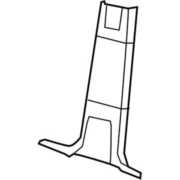 Mopar 1DX56DX9AB Panel-B Pillar Lower Trim