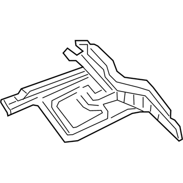 Infiniti G66D1-5NAMA Pillar-Rear, Inner LH