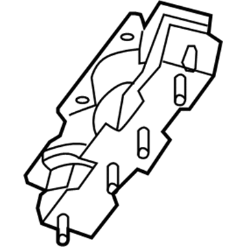 Genuine Chrysler 55366619AD Transmission Mount Bracket Genuine Chrysler 55366619AD Transmission Mount Bracket