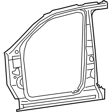 Mopar 68298384AH Panel-Body Side Aperture Inner