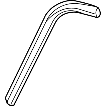 Mopar 68256342AB Molding-Door Lower Secondary