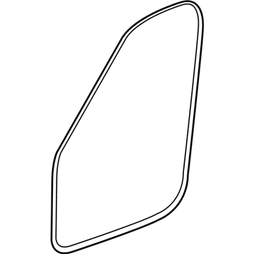 Mopar 55113020AE WEATHERSTRIP-Front Door Body Mounted