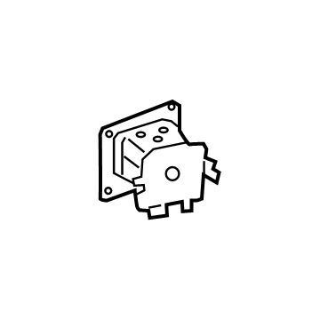 Infiniti 85211-5NA0A Stay Assy-Rear Bumper, LH