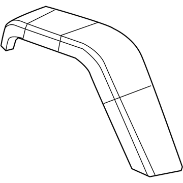 Mopar 6AD66TZZAG Molding-Wheel Flare