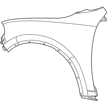 Mopar 55369734AB Fender-Front