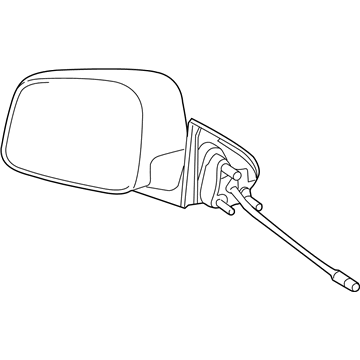 Mopar 5SH43JWDAF Outside Rearview Mirror