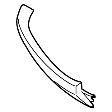 BMW 51-16-8-071-361 TRIM COVER, PULL STRAP, LEFT