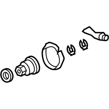 Honda 42018-T0G-305 Boot Set, Outboard