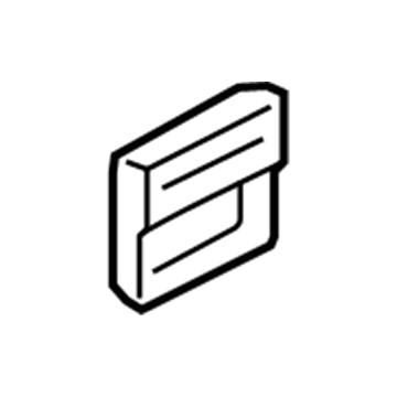 Honda 75450-TME-T01 OUTLET ASSY., RR. AIR