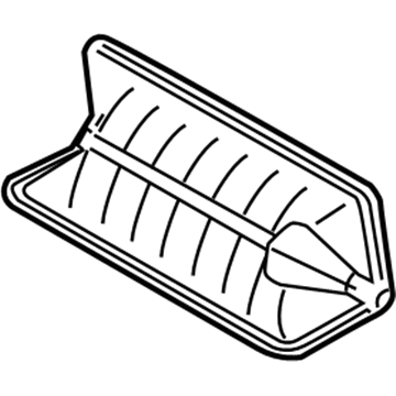 Genuine Hyundai 97112-3M000 Blower Case Lower Genuine Hyundai 97112-3M000 Blower Case Lower