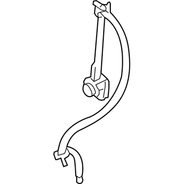 Belt Assy 73360-42201-B2 Rr Seat, Genuine Toyota Parts Belt Assy 73360-42201-B2 Rr Seat, Genuine Toyota Parts