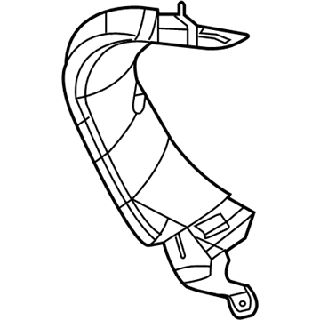 Mopar 6NL72DX9AA Panel-LIFTGATE Trim Upper