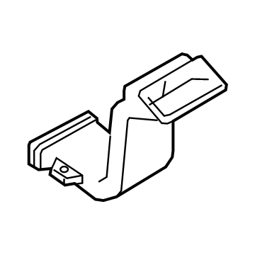 Infiniti 27932-5NA0A Duct-Floor, Rear Air Conditioner