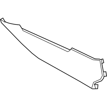 Infiniti 96907-5NA0A Finisher-Console, LH
