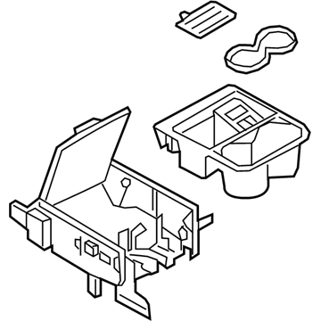 Infiniti 96924-5NA0A Pocket-Console