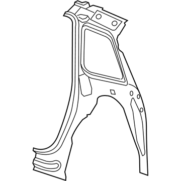 Mopar 68085196AA Panel-Body Side Aperture Inner