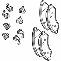 Genuine Chrysler 5143350AC Disc Brake Pad Kit Genuine Chrysler 5143350AC Disc Brake Pad Kit