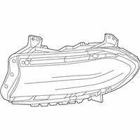 OEM 2018 Dodge Charger Headlamp - 68214398AH