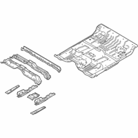 Genuine Ford Pan Assembly - Floor - BL3Z-1811135-B